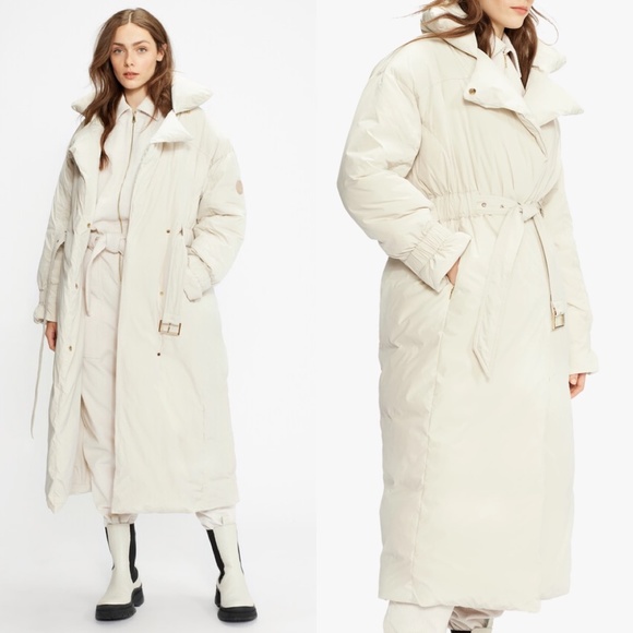 TED BAKER aliccee belted puffer trench coat FINAL PRICE CLEARANCE - Picture 2 of 11